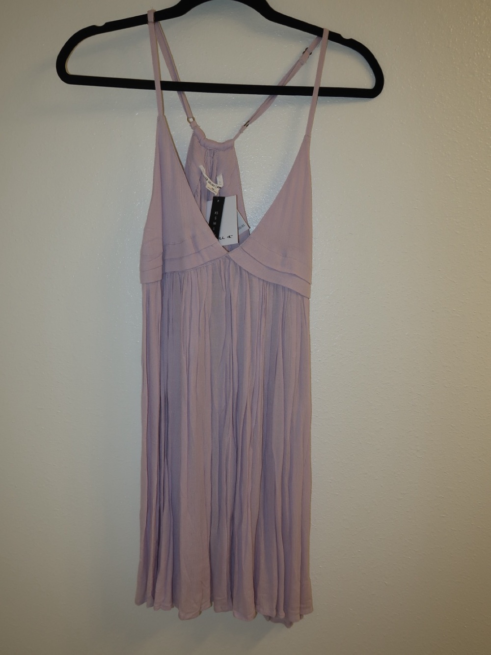 O'Neill Lilac V-Neck Spaghetti Strap Dress